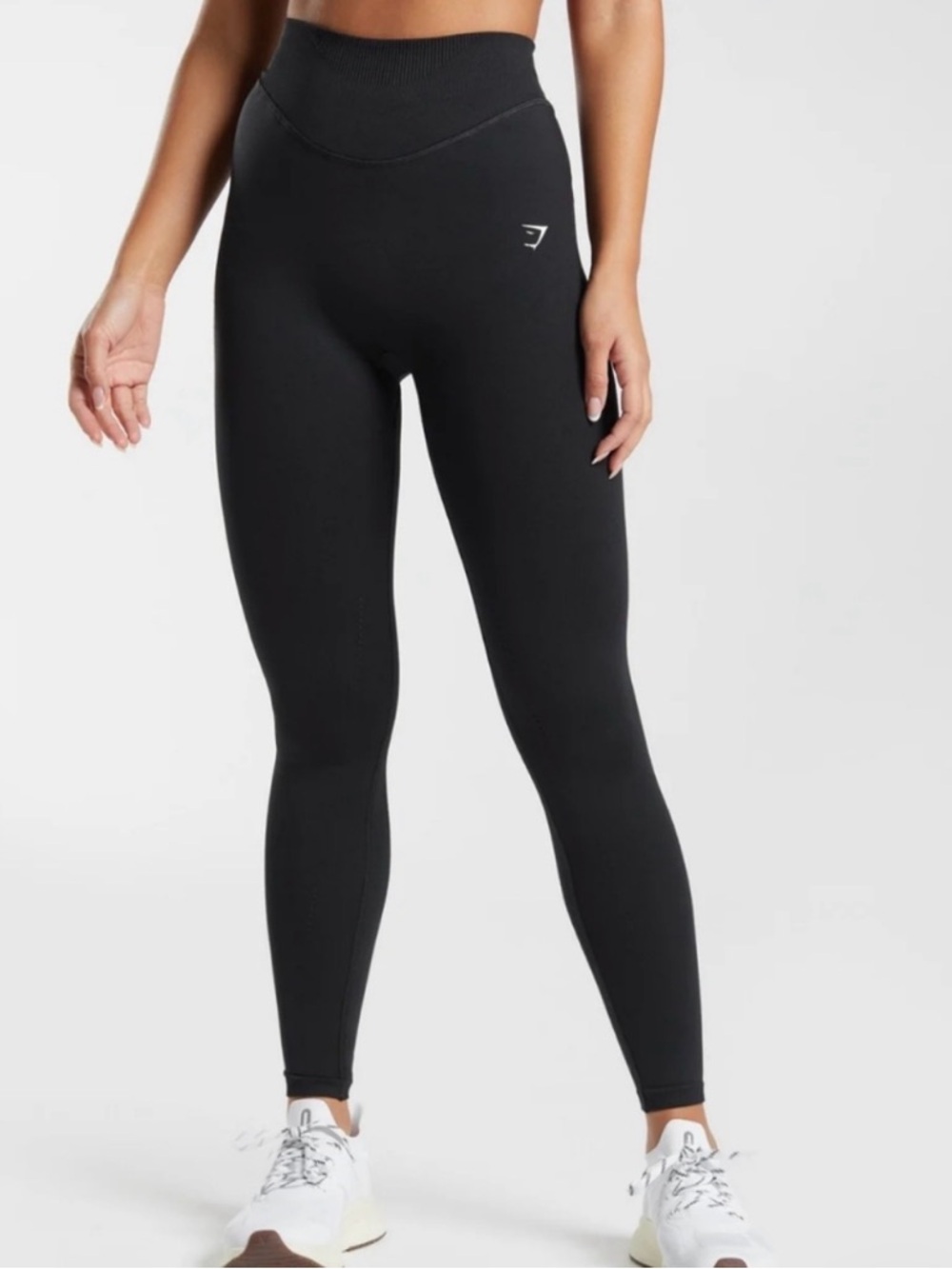 Gymshark Black Sweat Seamless High-Rise Leggings